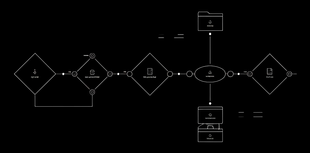 Person setting up a new workspace with organized tools and documents