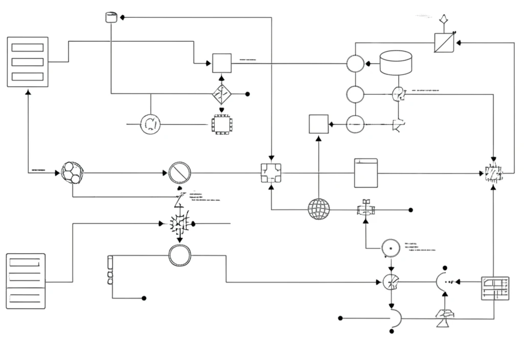 Abstract flowing automation patterns