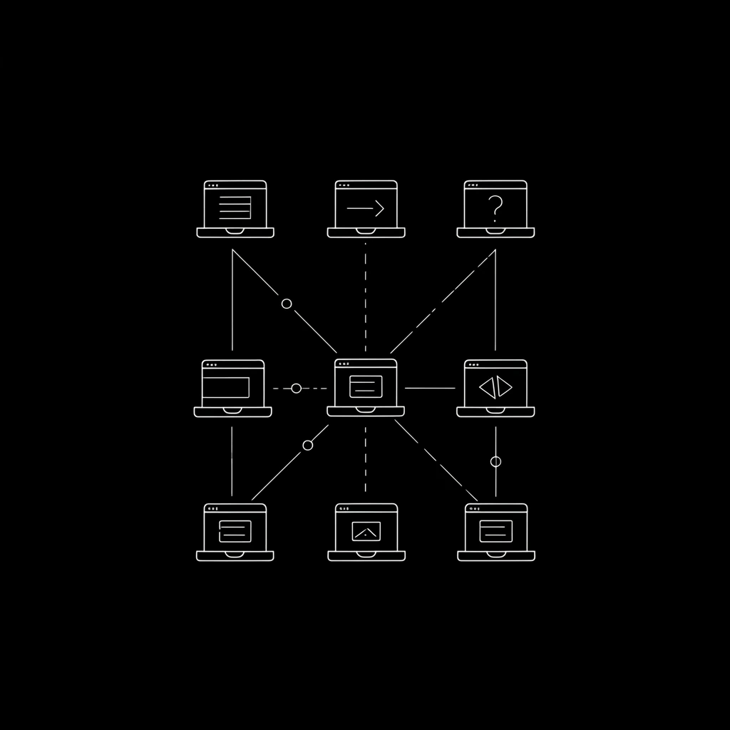 Abstract marketplace distribution patterns
