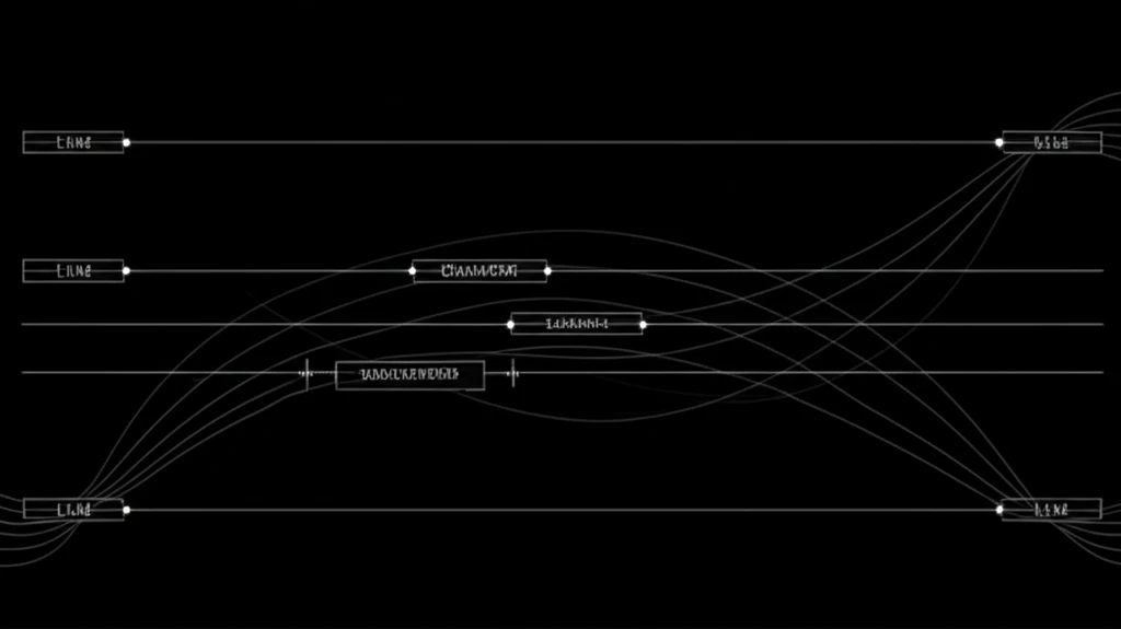 Matrix-style data visualization